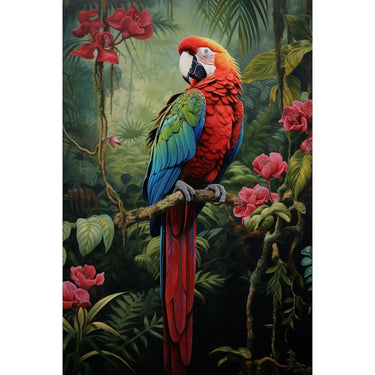 Parrot Bird Canvas